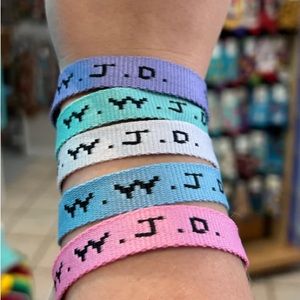 WWJD Bracelets | Pack of 5 colors